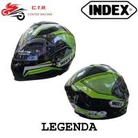 ราคา หมวกกันน็อค INDEX รุ่น LEGENDAแว่นปรอท มีหลายแบบ (28929995710)