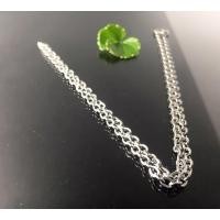 ราคา สร้อยคอ S-681 สร้อยคอสแตนเลส สร้อยสแตนเลสแท้ ลายโซ่รีดแบนเงากว้าง2.8mm สร้อยสแตนเลสห้อยพระ สร้อยเลส (29705504577)