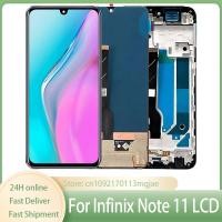 ราคา 6.7 "AMOLED สําหรับ Infinix หมายเหตุ 11 LCD X663 X663B จอแสดงผล Touch Screen Digitizer Assembly สําหรับ Infinix หมายเหตุ 11 LCD (56958384451)