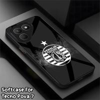 ราคา ( 0035 ) Softcase Glass Shiny Glass Case Tecno Pova 7 Tecno Pova 6 Tecno Pova 6 Pro Tecno Pova 5 2025 อินเทรนด์ - เคส TPU หรูหรา (57409675024)