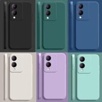 ราคา Solid Color Ultra Thin Matte Mobile Phone Cases For Vivo Y17S Case For VovoSilicone Soft TPU Back Cover Carcase Coques (54003006886)