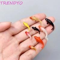 ราคา TRENDYO เครื่องประดับตู้ปลา, โมเดลปลาทองขนาดเล็กอ่อน, 3D 1:12 จําลอง Handmade Fish Miniature Play Props (55459192439)