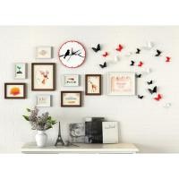 ราคา ฺี็ชุดกรอบรูป Butterfly(Brown) กรอบรูปไม้+นาฬิกา+ผีเสื้อ (62504046)