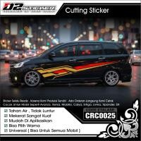 ราคา Toyota avanza car Sticker CRC0025 รายการตัดตัวถังขวาด้านซ้าย Toyota brio yayla car (47509434884)