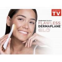 ราคา Flawless dermaplane GLO มีดโกนขนบนใบหน้า ผลิตภัณฑ์กำจัดขนบนใบหน้าสำหรับผู้หญิง (20573537940)