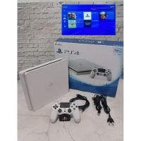 ราคา PS4 SLIM CUH-2006A GLACIER WHITE 500 GB มือสอง (29530557628)