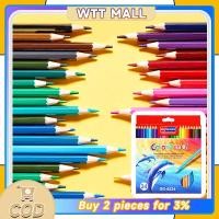 ราคา ดินสอสีไม้ ราคาถูก ดินสอสี จัดส่งจากท้องถิ่น มีให้เลือก 12/18/24/36/48 สี color pencil สีไม้ (29164742028)
