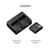 ราคา RICOH DB-120 แบตเตอรี่แท้ | RICOH BJ-12 แท่นชาร์จแท้ ส่งจากไทย RICOH GR IV, GR IV HDF, GR IV Monochrome (49053196420)