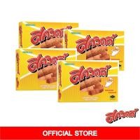 ราคา สควิดดี้ปลาหมึกอบกรอบ 20 กรัม Set 4 กล่อง (3416021014)