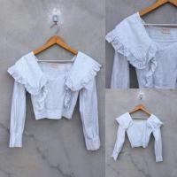 ราคา เสื้อครอป แขนยาว สีฟ้า TORIO (8443341332)