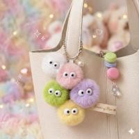 ราคา ได้รับใน 4 ชั่วโมง จี้ตุ๊กตาฝุ่นหลากสี พวงกุญแจฝุ่นหลากสี พวงกุญแจห้อยกระเป๋า พวงกุญแจน่ารัก (49858689694)