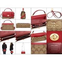 ราคา COACH แท้ % COACH TILLY SATCHEL 23 IN SIGNATURE CANVAS 1439 (9845234092)