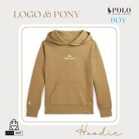 ราคา [New_ของแท้%_พร้อมส่ง]_Polo Ralph Lauren-BOY-ฮู้ดดี้สีเบจ ปักม้าเล็กข้อมือ ปัก Polo Ralph Lauren BoySize (29878044910)