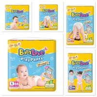 ราคา BabyLove PlayPants เบบี้เลิฟ เพลย์แพ้นท์ กางเกงผ้าอ้อมเด็ก รุ่น Premium (47307343675)