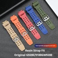 ราคา สายยางเรซินสําหรับ Casio G-Shock G-9200 GW-9200 9101 9102 9110 9125 Camouflage กันน้ํากีฬาผู้ชายนาฬิกาสร้อยข้อมือ (45255873560)