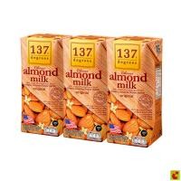ราคา 137 ดีกรี นมอัลมอนด์ 100% ขนาด 180 มล. x 3 ชิ้น (46650580247)