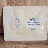 ราคา Skinfood Rice Daily Brightening Cleansing Foam Tester (1616856557)