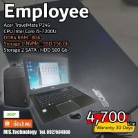 ราคา Notebook Acer TravelMate P249 Intel Core i5-7200U DDR4 RAM 8 GB SSD NVMe 256Gb + HDD 500Gb (50958229893)