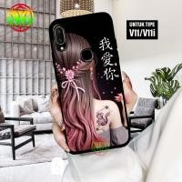 ราคา Real Case Vivo V11/V11i - Last Motif Softcase Shiny New Case Glossy caps Hp Vivo V11i/V11 [สาวน่ารัก motif] - Softcase Glossy Vivo casing Making (44700828882)