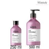 ราคา LOREAL Serie Expert Pro Keratin Liss Unlimited Shampoo ลอรีอัล ีรี่ สิส อันลิมิเต็ด แชมพู 500 ml 300 ml (12673420053)