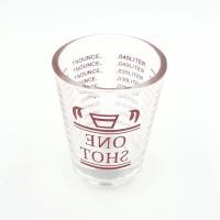 ราคา แก้วตวงหนึ่งช็อต One shot สเกลสีแดง 45 ml รหัส 2291 (16088400918)