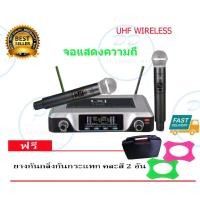 ราคา LXJ/Soundmilan ไมค์โครโฟนไร้สาย ไมค์ลอยคู่UHF รุ่น LX-200/ML-668 (82879286)