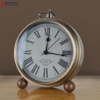 ราคา นาฬิกาปลุก Retro Nostalgic Old-fashioned Simple Nordic สไตล์ญี่ปุ่นที่ไม่ซ้ํากันการเคลื่อนไหวนาฬิกาตั้งโต๊ะ (45858706586)