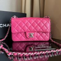 ราคา Used Like new Chanel mini8 Lambskin Pink shw holo19 **ลิ้งค์สำหรับรูดผ่อนเท่านั้น** (21538243893)