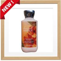 ราคา Bath and Body Works Shea & Vitamin E Body Lotion กลิ่น Sensual Amber (8 oz/ 236 ml) (8877093266)