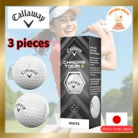 ราคา Callaway Golf Balls CHROME TOUR X Balls White, Pack of 3 BL CG CHROME TOUR X 24 3B PK (28679734048)