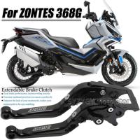 ราคา For Zontes zontes 368G 368g Motorcycle CNC adjustable brake clutch lever Motorcycle brake clutch mo (48056599804)