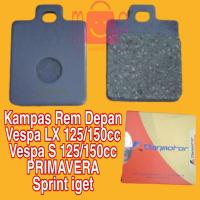 ราคา ผ้าเบรกหน้า VESPA LX 125/150, SPRINT IGET NON ABS, PRIMAVERA 3V iget NON ABS, S 125/150, ZIP DANMOTOR BRAND (43971180501)