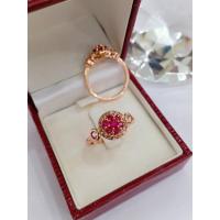 ราคา #แหวนนาค#แหวนนาคหัวดอกไม้ทับทิม (21473198982)