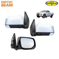 ราคา กระจกมองข้าง Isuzu D-max LED ปรับไฟฟ้า หลังชุบ สายไฟ7สาย (อีซูซุ ดีแม็กซ์) ปี 2012-2019 (43828817308)