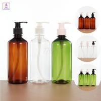 ราคา ขวด PET 450 ml รุ่น P3 + หัวปั๊มสบู่เหลว รุ่น L09 ขวดปั๊มเปล่า ใช้ใส่ ครีมอาบน้ำ แชมพู ครีมนวดผม โลชั่น (28938809739)