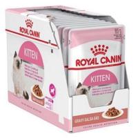 ราคา Royal Canin Kitten Pouch Gravy Pouch อาหารเปียกแบบซอง สำหรับลูกแมวอายุ 4-12เดือน (เกรวี่) บรรจุ 12ซอง (17553740848)