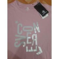 ราคา เสื้อยืดสีชมพูผู้หญิง Converse original (10785530027)