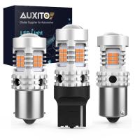 ราคา 2pcs Bau15S 1156 BA15S P21W PY21W หลอดไฟ LED Canbus 7506 7507 T20 7440 Led รถด้านหลังไฟเลี้ยว Amber Auto Led โคมไฟสีเหลือง (53158665279)