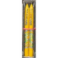 ราคา เทียนเบอร์ 2 สีเหลืองลายมังกร ตราแสงเทียนธรรมวิสุทธิ์ 1 คู่ (43925464719)