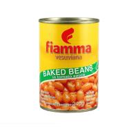 ราคา Fiamma Baked Beans in Tomato Sauce ถั่วอบในซอสมะเขือเทศ 240g และ 400 g. (41774965472)
