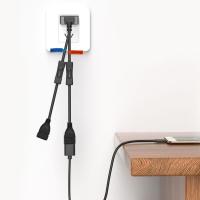 ราคา RR USB Splitter 1 In 2 Out USB 2 0 ชาย 2 หญิง Y Splitter Cable สําหรับคอมพิวเตอร์ (47857632219)