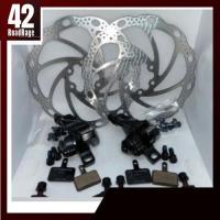 ราคา ชุดดิสจักรยาน Tektro รุ่น Mira สำหรับสายเคเบิล ในชุดมาพร้อม ใบดิส ขนาด 160mm (4275449398)