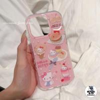 ราคา หรูหรา ไอศกรีมเคสคิตตี้ เคสโทรศัพท์ For Samsung Galaxy A55 A35 A06 เคส แฟชั่น กันกระแทก เคสโทรศัพท์หรูหราระดับไฮเอนด์ (52257553386)