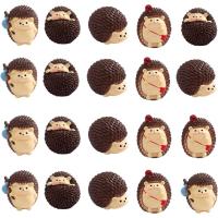 ราคา 20 ชิ้นน่ารักมินิเม่นตุ๊กตาเม่นขนาดเล็กเม่นเรซินขนาดเล็กเม่นสําหรับ DIY Fairy Garden Miniature Moss ภูมิทัศน์ (49509783465)