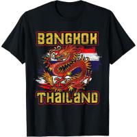 ราคา เสื้อยืดไทย เสื้อยืดลายมังกรกรุงเทพ (49706944599)