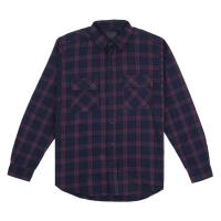 ราคา KEMEJA Kalibre เสื้อเชิ้ตผ้าสักหลาดผู้ชายสีม่วง 980852 (57354362846)