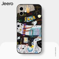 ราคา Jeero เคสไอโฟน เคสซิลิโคนนุ่มกันกระแทกน่ารักตลก เคสโทรศัพท์ สีดำ Compatible for iPhone 16 15 14 13 12 11 Pro Max SE 2020 X XR XS 8 7 Plus xsmax 7plus 8plus พลัส E171Q (24367903806)