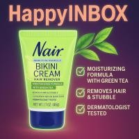 ราคา Nair Bikini Cream Hair Remover ครีมกำจัดขนสูตรอ่อนโยน บิกินีไลน์ 48g (29793770450)