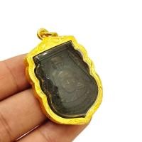 ราคา เหรียญพุทธซ้อนหลวงปู่ทวดและหลวงปู่ทิม เลี่ยมกรอบทองไมครอนเกรด A เหรียญที่ระลึกปี2509น่าเก็บสะสมบูชา (25519396212)