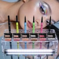 ราคา Eye Shadow Palette Shiny Glow Waterproof Eyeliner Pencil Set Long Lasting Makeup Kit For Smudge ProofDailyPartyBeginners (48903347905)